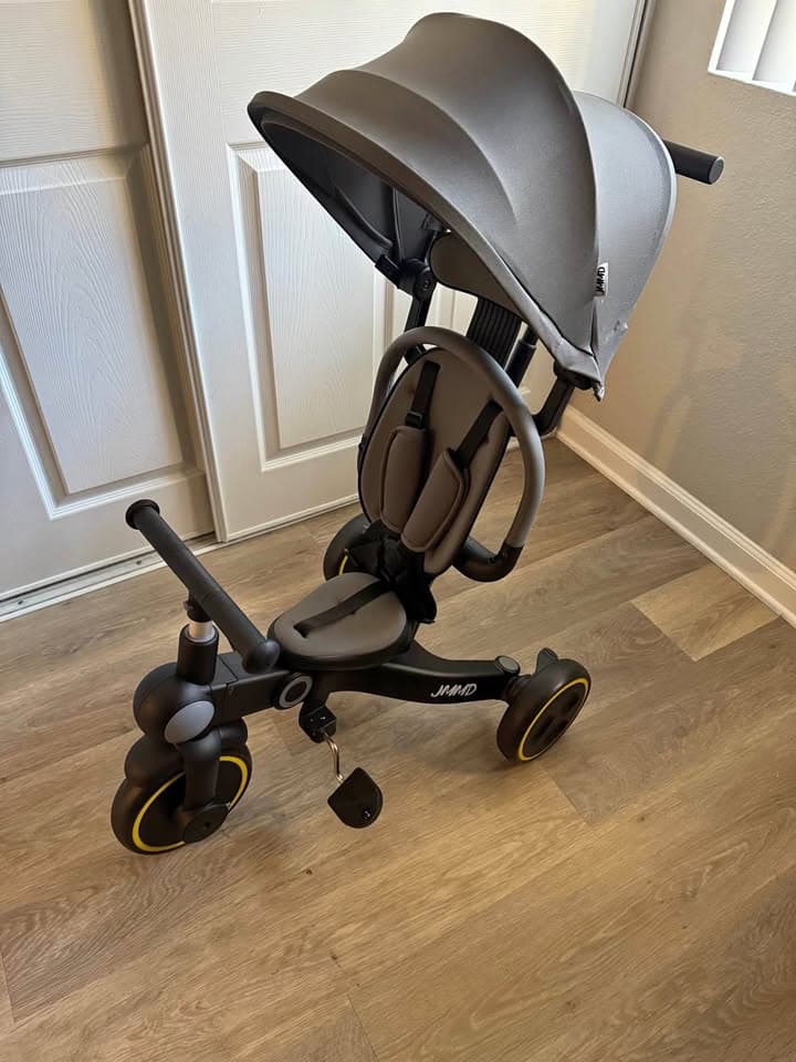 JMMD 7-in-1 Foldable & Portable Toddler Tricycle