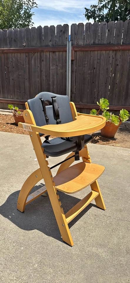 Abiie Beyond Junior Y Wooden Convertible High Chair