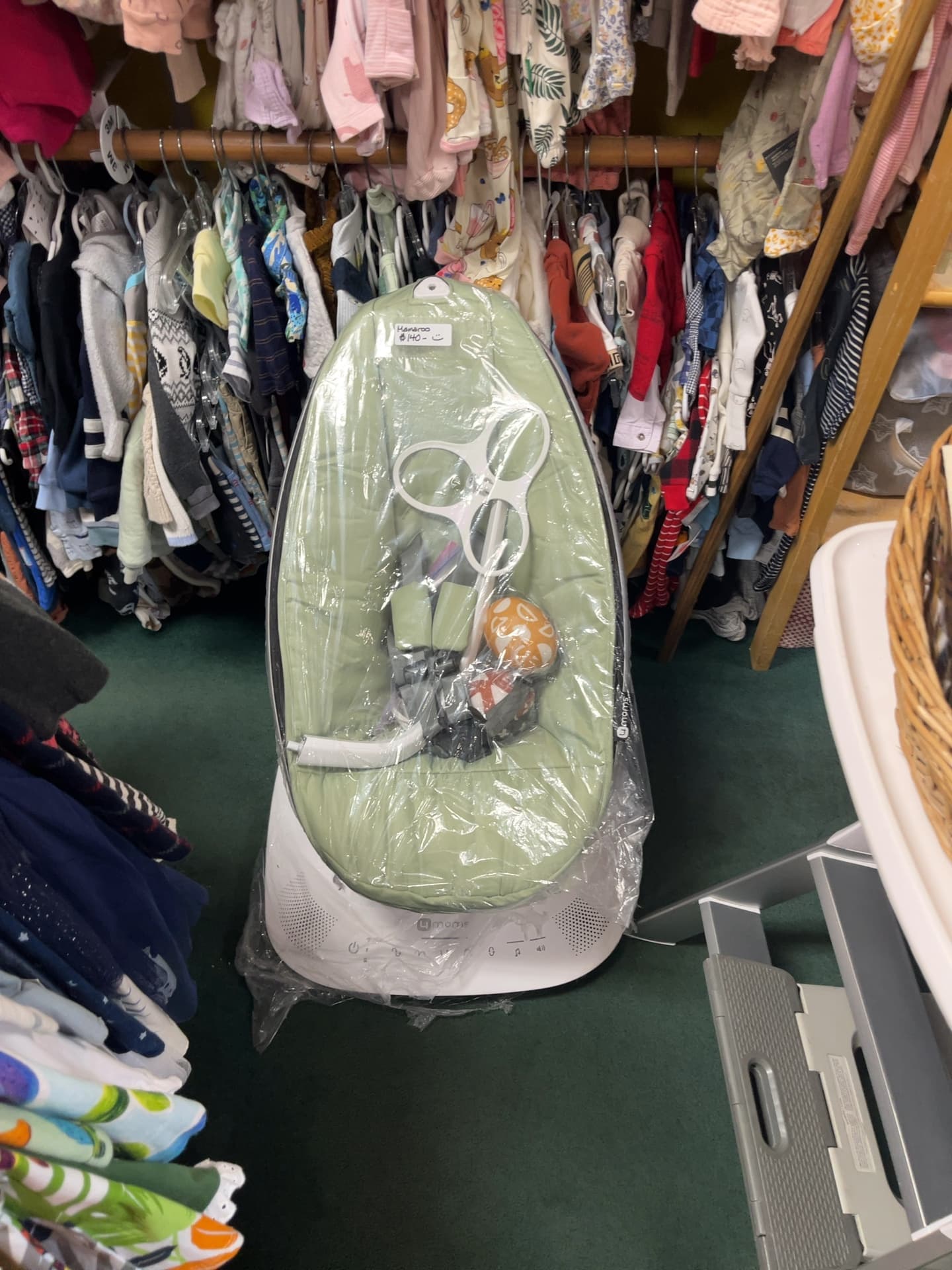 4moms MamaRoo Baby Swing - Sage Green