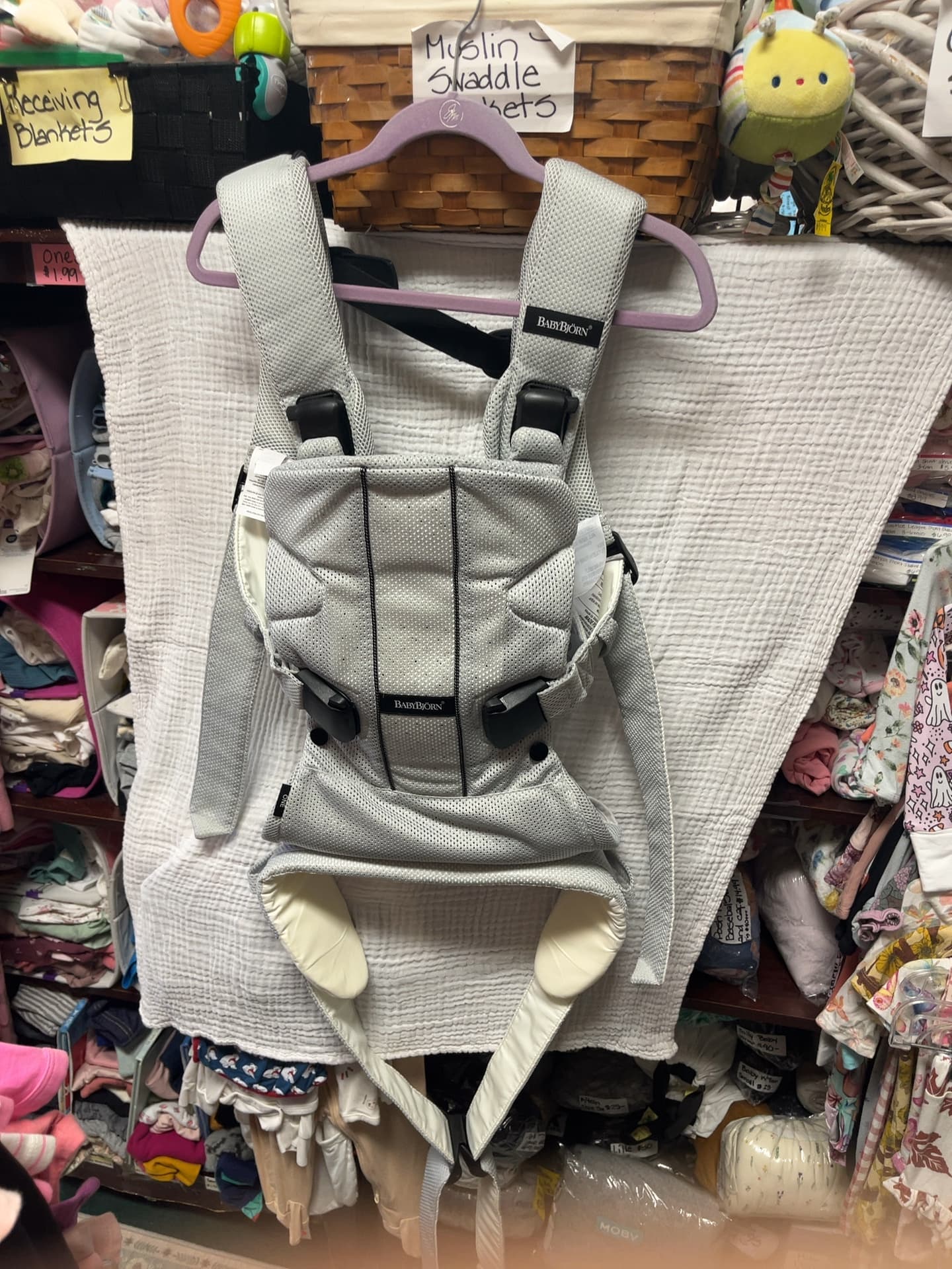 BabyBjörn Mesh Baby Carrier - Grey