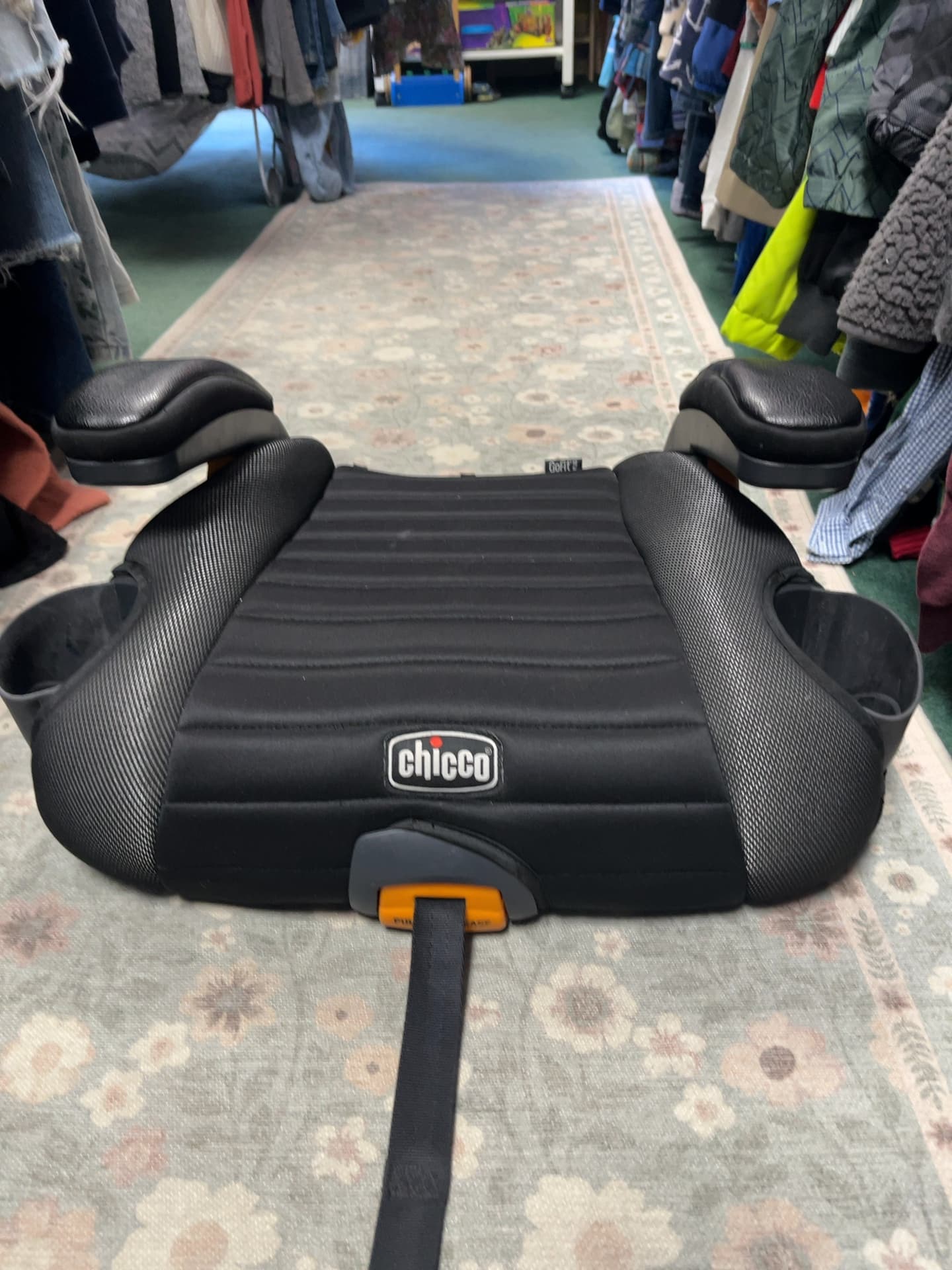 Chicco Backless Booster Car Seat with Cup Holders
