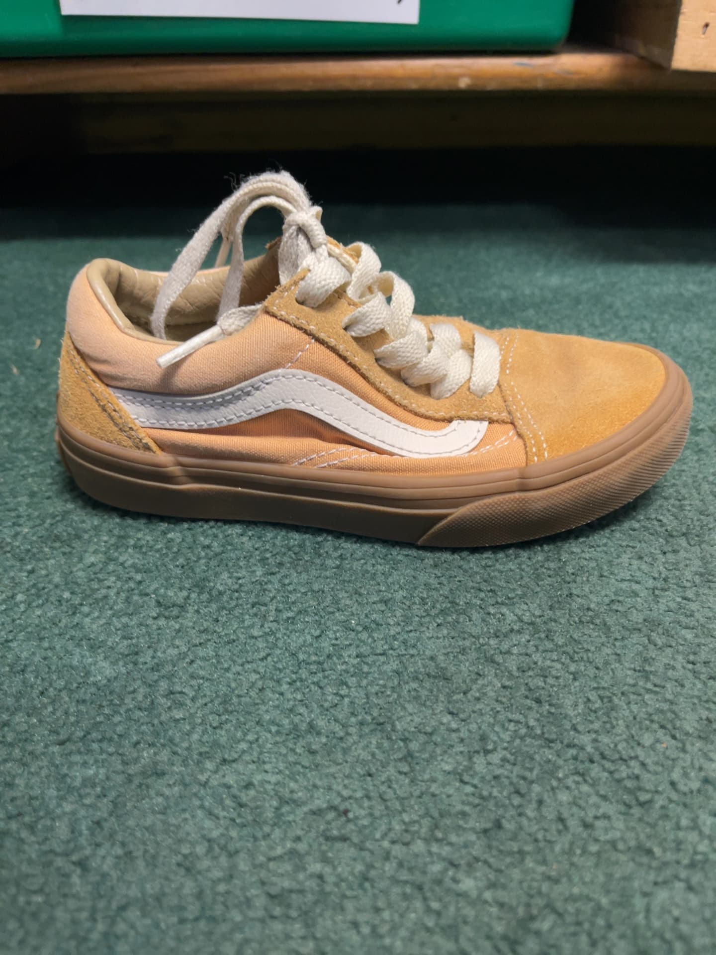Vans Old Skool Kids Sneakers - Mustard/Gum