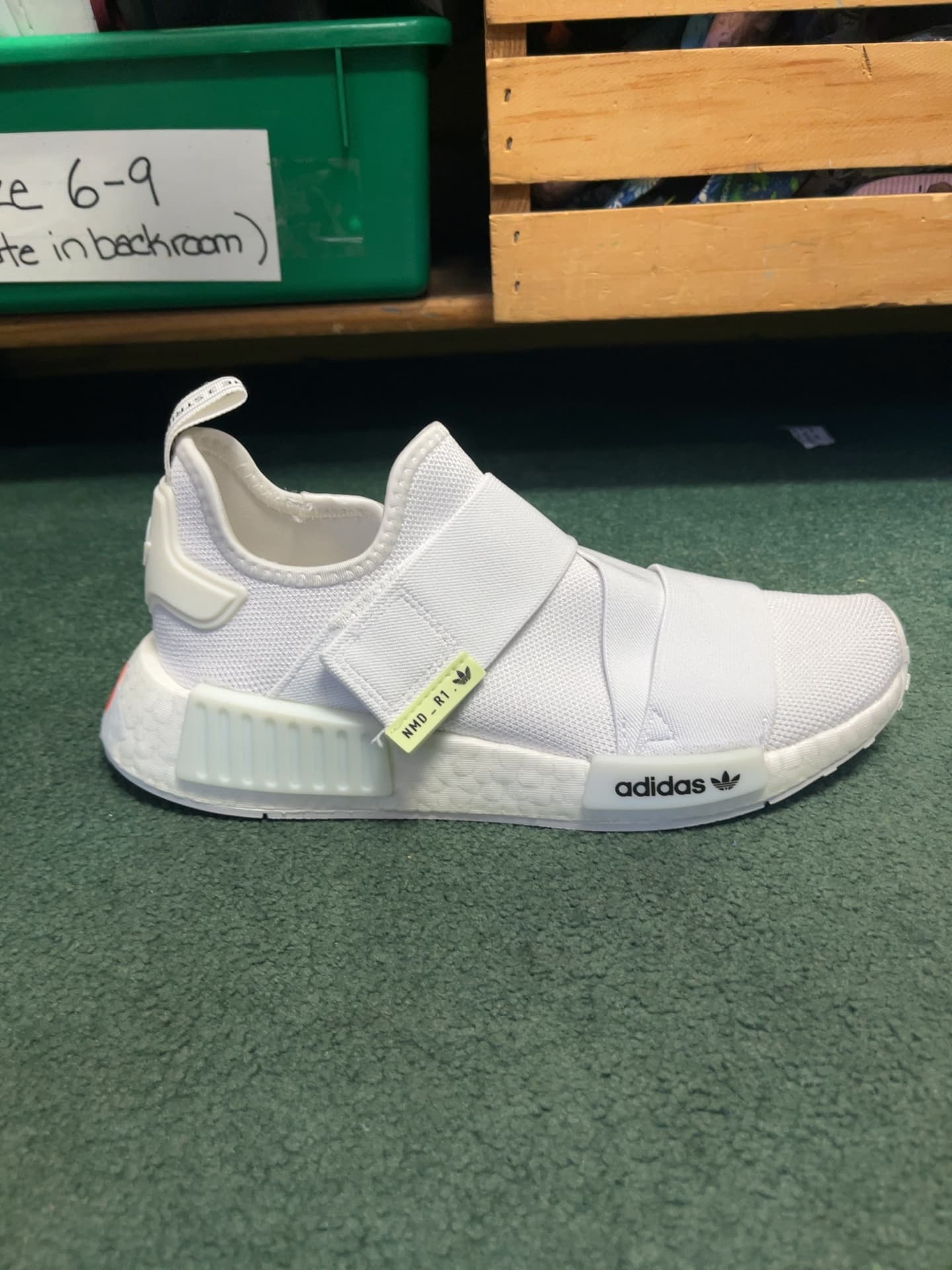 Adidas NMD_R1 Slip-On Sneakers - White