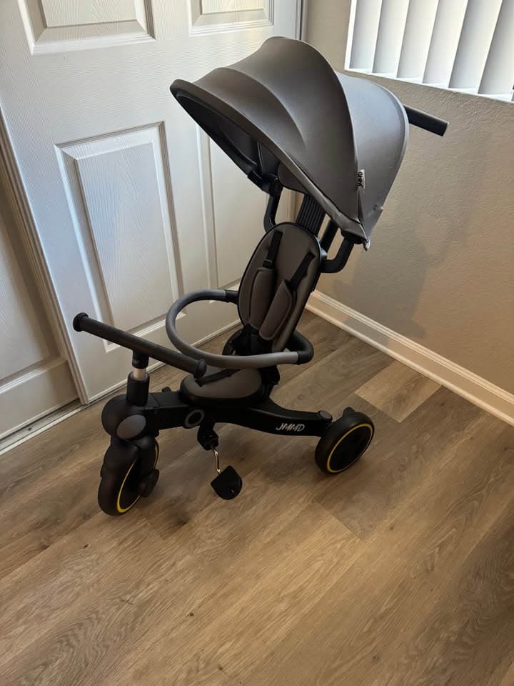 JMMD 7-in-1 Foldable & Portable Toddler Tricycle — photo 3