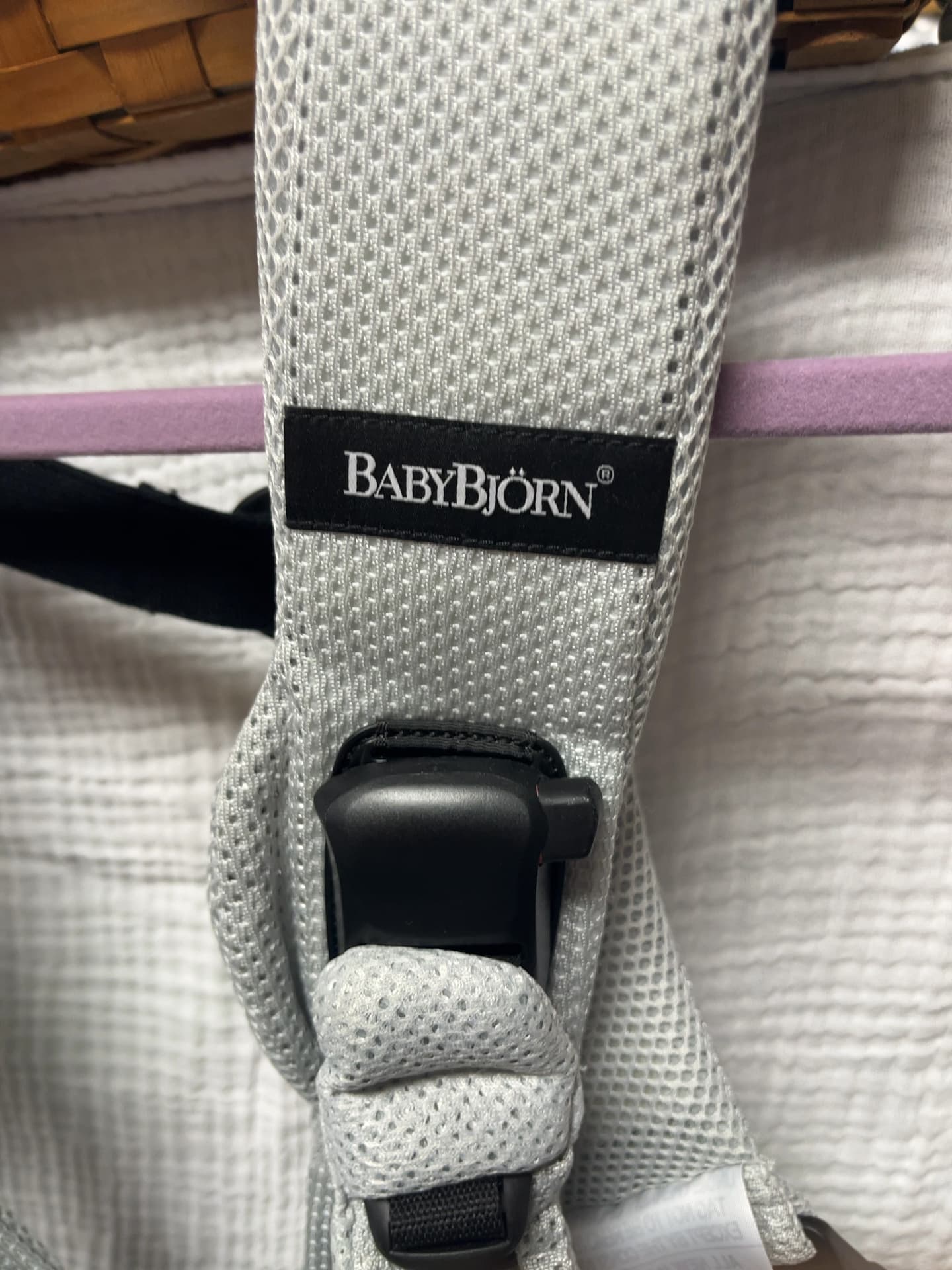 BabyBjörn Mesh Baby Carrier - Grey — photo 2